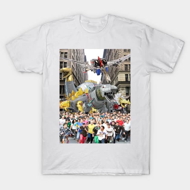 Attack of the Dinobots T-Shirt by Rodimus76